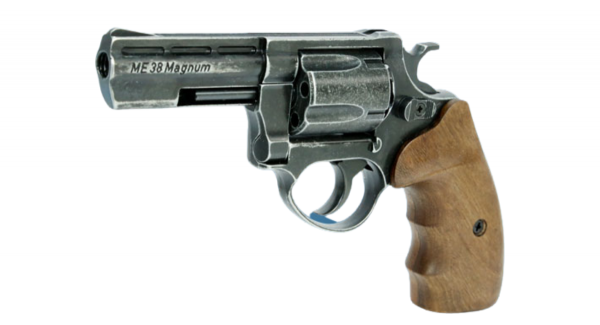 ME 38 Magnum, Kal..380 / 9 mm R Knall, anik-look, Holzgriff